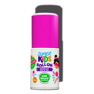 SUPER KIDS ROLL ON LOLLIPOP DEODRANT FOR KIDS WITH NATURAL INGREDIENTS 30 ML
